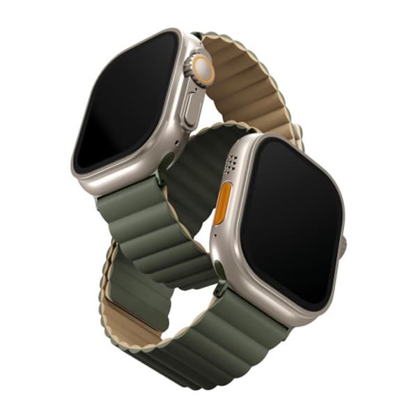 Dây Đeo UNIQ Revix Reversible Magnetic Silicone Strap (49/46/45/44mm) Chính Hãng