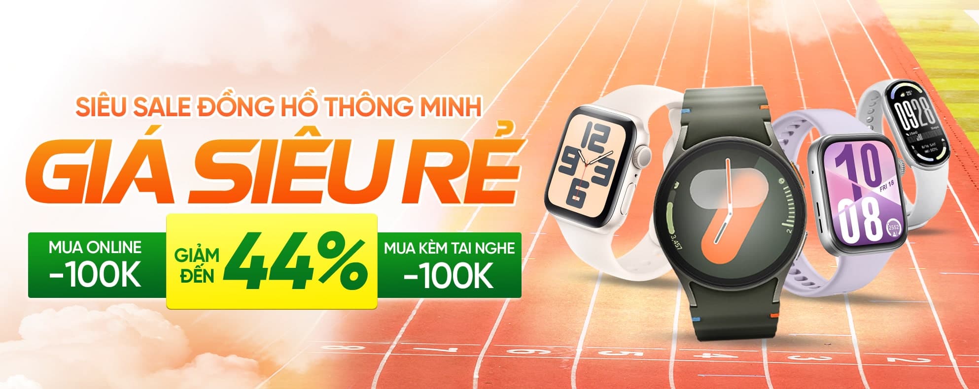 Siêu Sale Đồng Hồ Thông Minh - Giá Siêu Rẻ