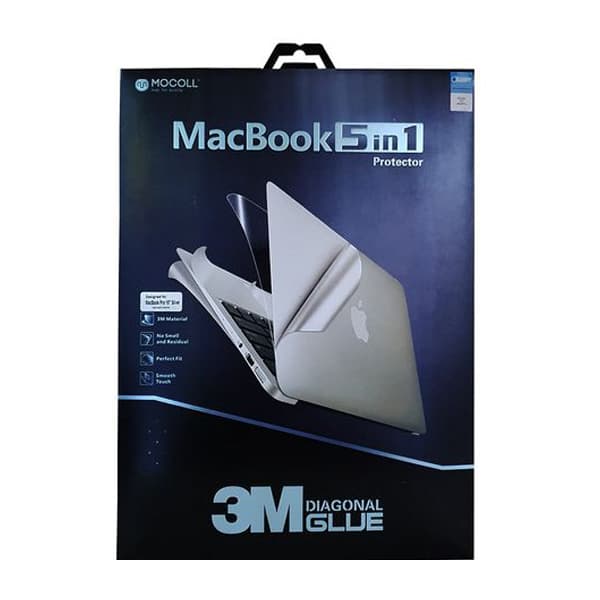 Bộ Dán Bảo Vệ MacBook Pro 16 inch M1 | M2 | M3 | M4 MOCOLL 5 in 1