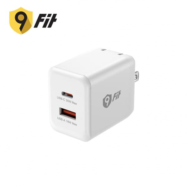 Củ Sạc Nhanh 9FIT PD 35W 1A1C GaN Chính Hãng