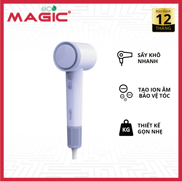 Máy Sấy Tóc I-on Âm MAGIC Eco AC-381 Chính Hãng