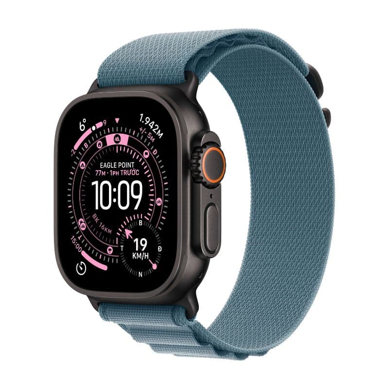 Apple Watch Ultra 3 49mm GPS + Cellular Viền Titanium Đen - Dây Alpine Chính Hãng Apple Việt Nam