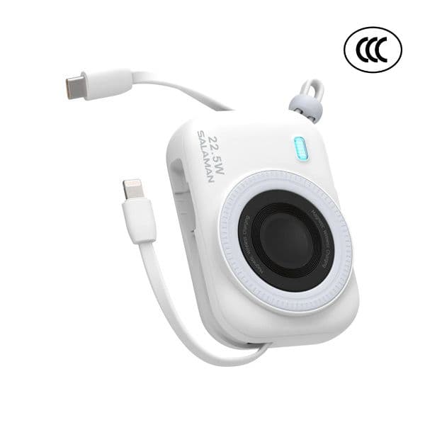 Pin Sạc Dự Phòng Salaman Lensmate 10000mAh 22.5W Chính Hãng