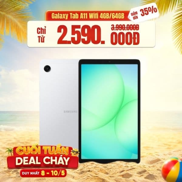 Samsung Galaxy Tab A11 Wifi 4GB/64GB Chính Hãng - BHĐT